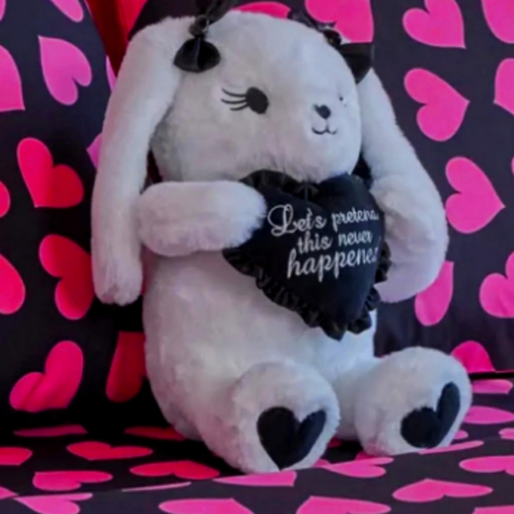 Dolls Kill Valentine Regrets Bunny Plush